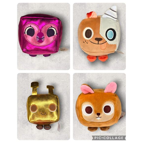 Roblox Pet Simulator Plushes / mini figures / eggs LOT - Picture 1 of 3